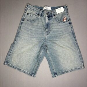Hollister Taz Jean Shorts Men’s W29 NWT Y2K Skater 90s Looney Tunes Super Baggy